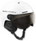 Black Crevice Skihelm mit Visier, Gstaad, BCR143921, weiß, Gr. S/M