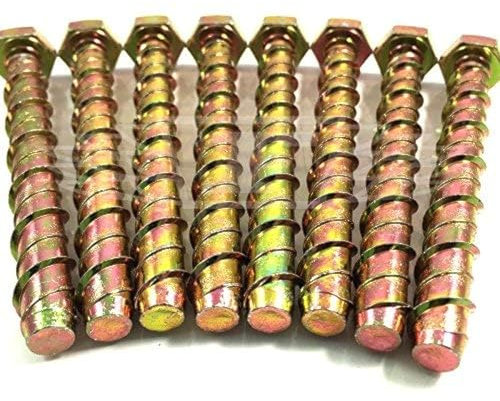 8, M8 x 75 Genuine Thunderbolt Masonry Concrete Anchor Screw with Hexagonal Head (V35156)