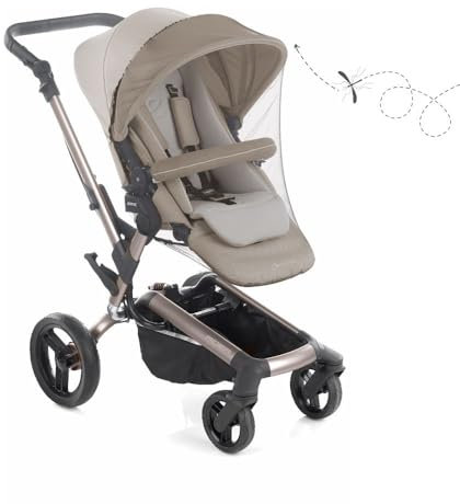 Jané Zanzariera per Culle e Box da Viaggio per Bambini, Universale, Colore Bianco