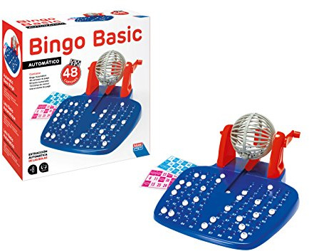 Falomir- Bingo Juego de Mesa, Multicolor, 28 x 29 x 11 cm (27921)