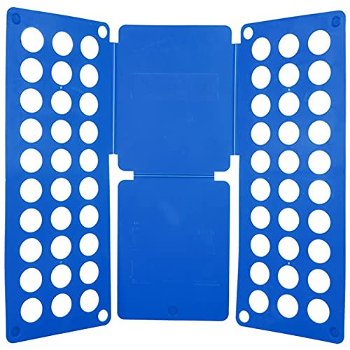 T-shirt Faltbare Board T Shirts Kleidung Ordner Robust Kunststoff Wäscherei Ordner Faltbare Better Flippenfolade (Farbe : Blau, Größe : Erwachsene Modelle)