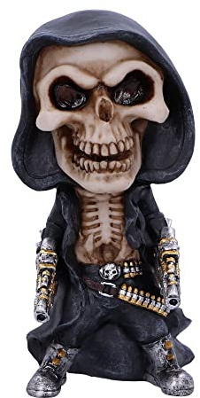 Nemesis Now Mechanisches Reaping, schwarz, 18 cm, Harz