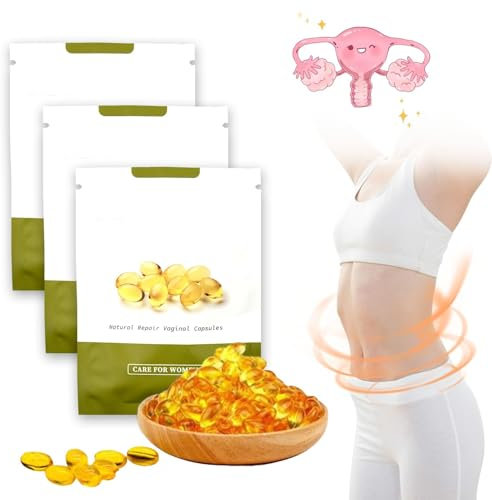 Abnehmen Patches Slimming 3er-Pack/21 PCS Detox Kapseln Natural Repair Frauen Secret Kapseln Vaginal Capsules Firming Repair & Pink Und Tender Natural Capsules Bleiben Sie Klar Und Frisch