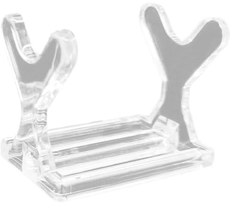 Angelköder-Ausstellungsständer, transparenter Ständer zur Präsentation - 4 Stück Y-förmige Aufbewahrung für Angelköder | Klare Angelköder-Staffeleien, Köderköder-Ausstellungsregal für die