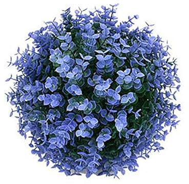 TTOUDRY Künstlicher Grasball, Künstlicher Pflanzen-Formschnittball, Kunstbuchsbaum-Dekokugeln Für Hinterhof, Balkon, Garten, Hochzeit Und Heimdekoration(A,35cm)