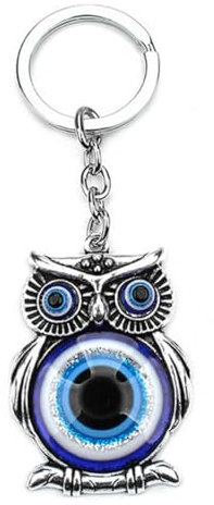LIFKOME 2stücke Owl Keyring Aus Kreativer Schlüsselanhänger Im Eulen-Design Langlebig Und Farbenfroh Für Taschen Und Schlüssel Perfektes Accessoire Für Modebewusste