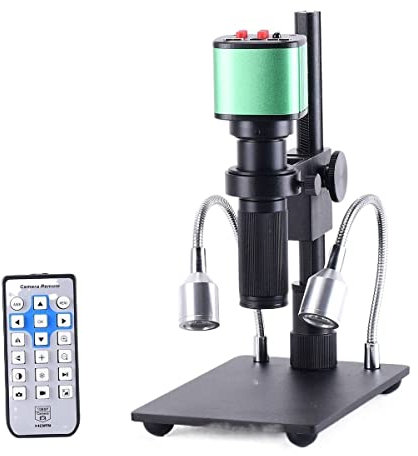 Lab Microscope Accessories 16MP Full HD 1080p HDMI USB Industrial Digital Electronic Microscope Camera Zoom 150x C-Mount Zoom Lens(Green)