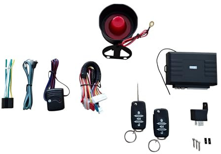 Verrouillage Centralisé Universel Fermeture À Distance + 2 Clé Plip Télécommande