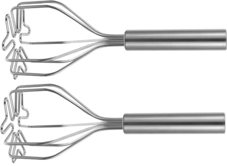 Gatuida 2pièces De Nourriture Manuel Acier Outil Pour Purée De Pommes De Terre Légumes Riz Haricots Et Viande Hachée