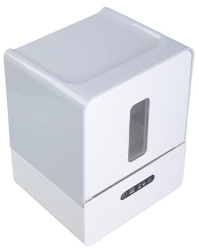 Dispensador automático de toallas de papel para cocina, baño, montaje en pared, debajo de gabinetes, fácil de usar, funciona con pilas, dispensador de papel eléctrico
