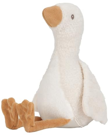Little Dutch Stofftier Plüschtier Kuscheltier Gans 25 cm - Newborn Naturals