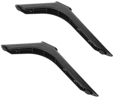 Homoyoyo Supporto Tv da Parete 2 Pezzi con Piedini Regolabili in Abs Nero, Base con Viti per Schermi Lcd LED da 26 a 43 Pollici, Adatto per Casa e Ufficio