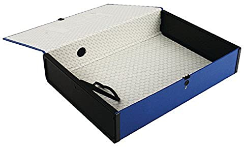 Q-Connect KF20018 Archivschachtel Kanzleipapier, blau (5er Pack)