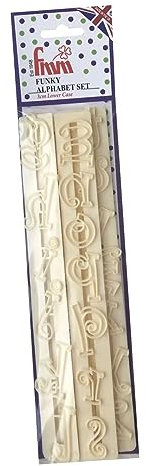 FMM Lower Case Funky Alphabet Tappit Cutters Set