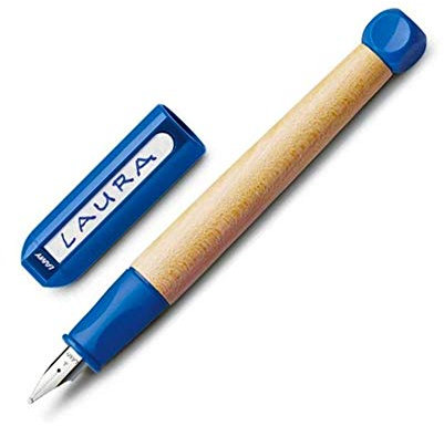 Lamy Eleganter Füllhalter LAMY 009 abc blau A V313, (4014519277163)