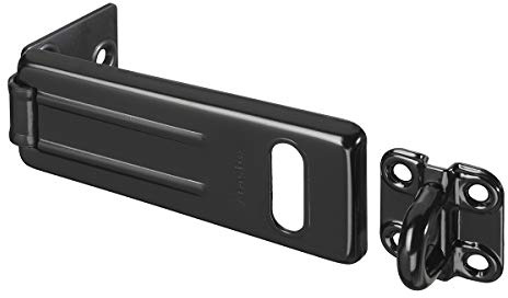 Master Lock 704EURD Outdoor Door Padlock Hasp, 11 x 4,4 cm