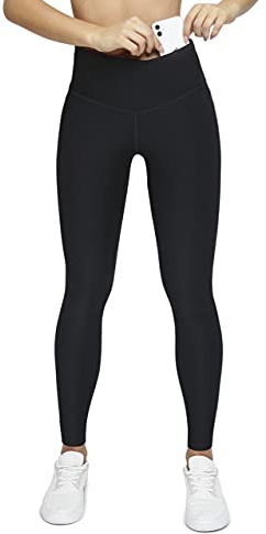 Formbelt® Laufhose Damen mit Handytasche | Sport Leggings hoher Bund | atmungsaktive Lauftights lang Yoga Wandern Jogginghose Leggins Tights