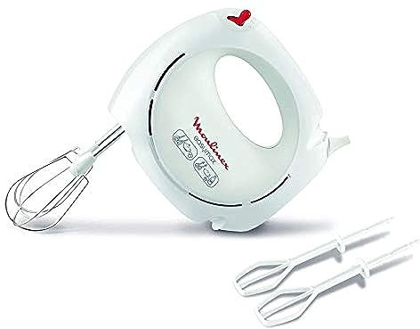 MOULINEX - Easy Max hand blender | 200 W | 5 speeds | White | Plastic/stainless steel | 2 years warranty | HM250127