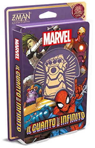 Asmodee: Marvel Der Handschuh der Unendlichkeit, Brettspiel, 2-6 Spieler, 10+ Jahre, italienische Ausgabe, exklusiv von Amazon