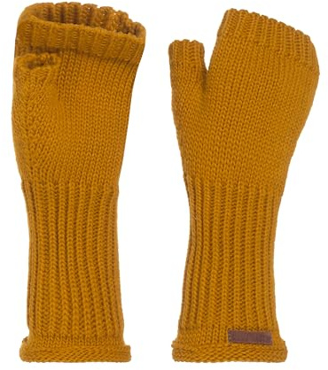 KNIT FACTORY - Cleo Handstulpen - Fingerlose Handschuhe - Gestrickte Handschuhe für Winter - Damen Handstulpen aus Wolle - Hochwertige Qualität | Fingerlose Handschuhe - Gestrickte Handschuhe für den Winter - Damen Handstulpen aus Wolle - Hochwertige Qualität