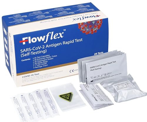 Flowflex One Step Lateral Flow Test Kit | 25 Tests