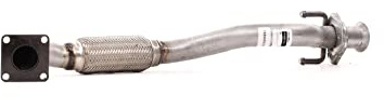 RIDEX 17E0058 Tuyau d'échappement Avant Compatible avec VW Golf IV 3/5 portes 1J1