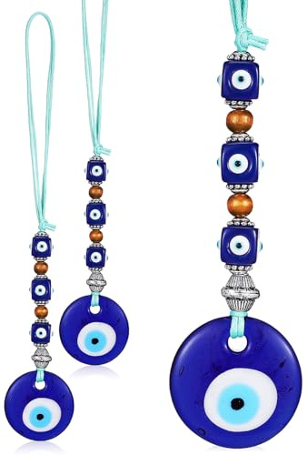 Gadpiparty Böser Blick Anhänger Set Türkische Nazar Perlen Hängend Vielseitige Wand- Und Türdekoration Für Zuhause Büro Und Auto Schutz Amulett Geschenkset