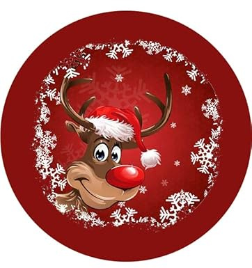 Für Weihnachten ein Tortenbild, Weihnachten, Essbares Foto für Torten, Tortenbild, Tortenaufleger Ø 20cm - Super Qualität, 0019