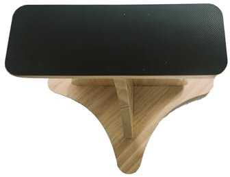 Cheer Balance Trainer, Wooden Cheer Flyer Stand, Cheer Stand for Cheerleading Flyer Balance, Cheer Flyer Stand Balance and Flexibility Trainer for Flexibility Core Strength (Cross Structure)