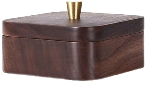Luxylei Zahnstocherhalter Aus Holz, Zahnstocherbox Deckel, Zahnstocheretui Aus Holz, Zahnseide-taschenbox, Zahnstocher-aufbewahrung, Organizer Für Den Tisch