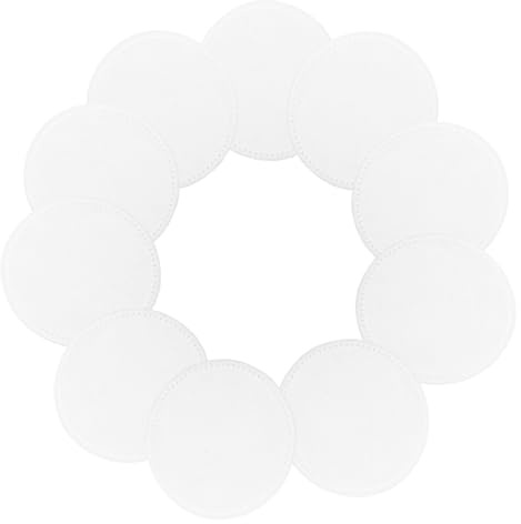 DECOMELODY 200 Stück Gesichtsreinigung Makeup Wattepads Dicke Dreilagige Fusselfreie Abschminkpads für Sanfte Hautpflege und Makeup Entfernung für Täglichen Gebrauch