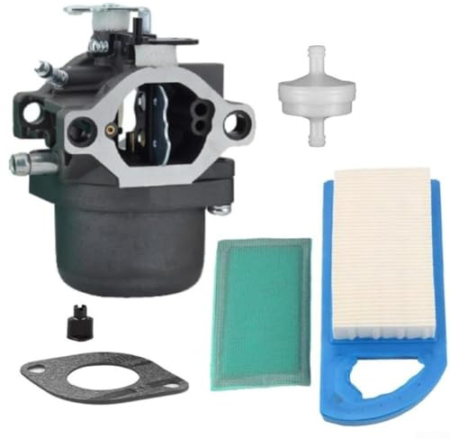 Filtro de combustible y prefiltro de metal para un rendimiento resistente al aire libre de equipos de alimentación compatible con carburador de motor Plus filtro de aire con juego