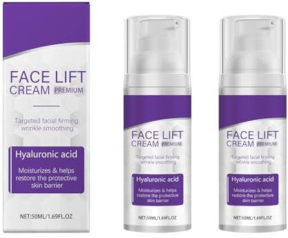 Crema liftante istantanea alla vitamina C - Crema idratante delicata e tonificante per le donne, crema antirughe e antietà - attenua le rughe e il rilassamento cutaneo (2)