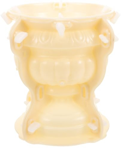 Healeved Blumentopfform aus Kunststoff Runde Selbstgemacht Gussform für Zement Blumentöpfe Wiederverwendbare Bastelform für Pflanzgefäße und Tischdekoration