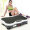 Turefans Plataforma vibratoria, Plataforma de Ejercicio, Plataforma vibratoria para Adelgazar, 200W, 5 programas, con Altavoz Bluetooth y Pantalla LCD, Carga máxima 120KG