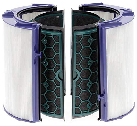 HEPA-Filter und Aktivkohlefilter für Dyson Luftreiniger HP04, TP04, DP04, Dyson Pure Hot+Cool 969048-02