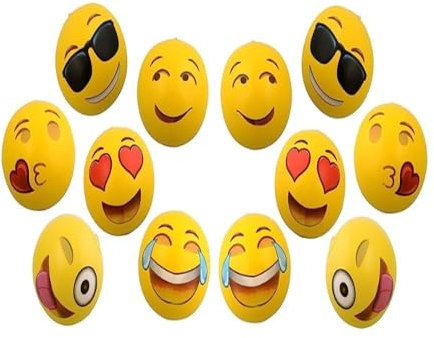 CRSUSUKJ Beach Balls von 12 Pack, Strandball, Wasserball Aufblasbar,12 Aufblasbare Schwimmbad Beach Balls, Strandthema für Party Favors Spielen.