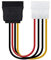 Nanocable Cable SATA, Molex M-SATA/H, 16cm