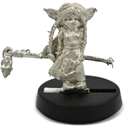 Stonehaven Gnome Cleric Miniature Figure (for 28mm Scale Table Top War Games) - Made in USA