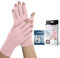 Von Ärzten Entworfen Damen Arthrose Handschuhe für Neurodermitis, Bequeme Fingerlose Kompressionshandschuhe, Mischung aus Baumwolle, Nylon und Elasthan, 1 Paar, Pink, XS