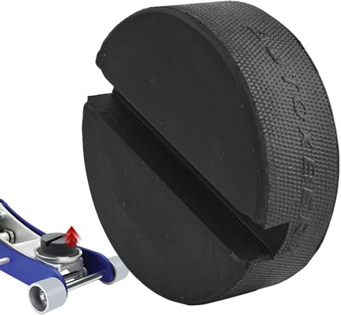 Car Trolley Jack Rubber Pad Universal Slotted Frame Rail Protector Jack Floor Pad Anti Slip Jacking Lift Support Accessories Repair Kit