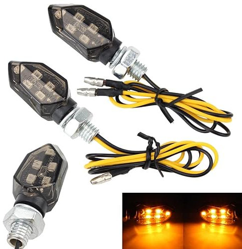 Generico Frecce Motard Moto Scooter Naked Led - per KTM Fantic Honda Yamaha TM Husqvarna