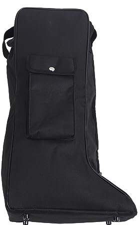 Stiefeltasche, Aufbewahrungskoffer aus Oxford-Stoff und Leder für Cowboystiefel, Schneestiefel mit Ledergriff