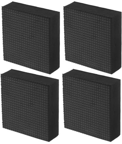 VANZACK 4pezzi Tappetini Di Drenaggio Per Vasi Pad Antivibrante Per Bonsai Ottimizzazione Della Ventilazione e Prevenzione Perdita Di Terriccio
