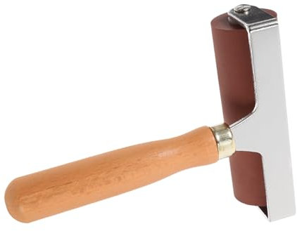 Hohopeti Farbwalze Zum Druck Und Basteln Druckfarbenwalze Aus Werkzeug Für Kunstdruck Malzubehör Zum Ausrollen Von Tinte Oder Kleber Glatten Oberflächen