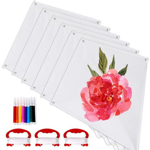 Umllpet Juego de manualidades de dragón DIY, 6 piezas de dragón infantil, juego de manualidades, dragón de vuelo, dragón para niños, con 3 placas de alambre y 8 lápices de colores para niños, niños y