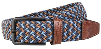 camel active Herren Elastischer Flechtgürtel Nachtblau, menswear-4XL