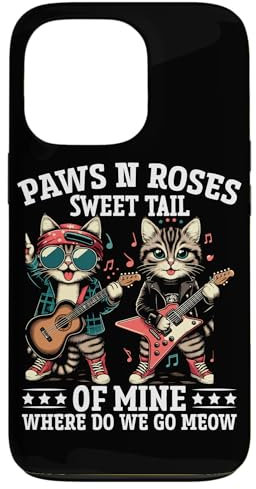 Paws N Roses Sweet Tail Of Mine Dove andiamo Miao Custodia per iPhone 13 Pro