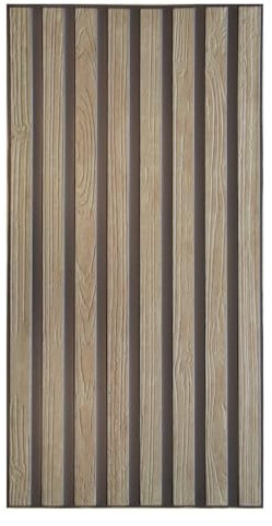 Grace Baltic pannelli da parete 3D di ottima qualità, rivestimento da parete in PVC, adesivo da parete elastico, spessore 1 mm (Doghe In Legno Di Quercia)