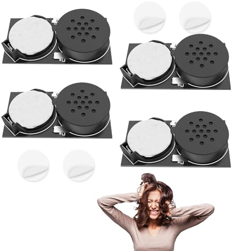 Cricket Noise Maker,noise Maker Prank,Geräuschmacher Streich,GodbTG 4 Pack Annoyatron Random Noise Maker, Generador De Ruido De Cricket,Cricket Noise Maker Prank,con 16 Sonidos De Pitido De -4pcs